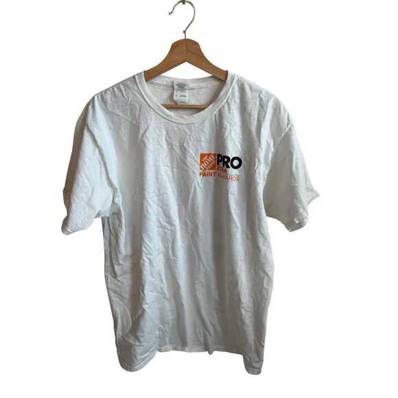 Home Depot Pro Xtra Paint Rewards Glidden T-Shirt Large Cotton NEW - Picture 2 of 5